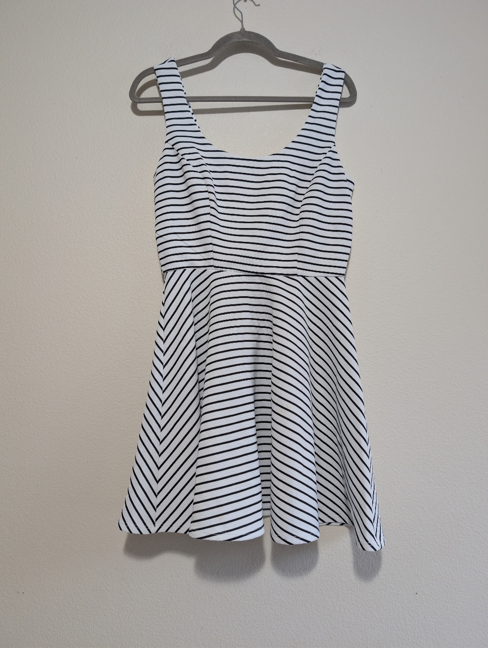 Striped mini Sleeveless Dress Women's Size L